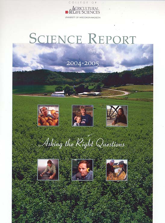 Scanned cover of Science Report magazine